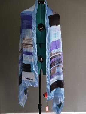 NWT Missoni Silk Scarf
